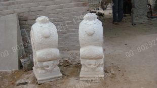 Archaize stone carving MenDun/Archaize sculpture/Archaize white marble sculpture - MD442
