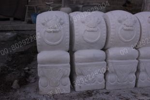 Archaize stone carving MenDun/Archaize sculpture/Archaize white marble sculpture - MD447