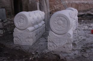 Archaize stone carving MenDun/Archaize sculpture/Archaize white marble sculpture - MD448