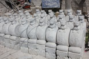 Archaize stone carving MenDun/Archaize sculpture/Archaize white marble sculpture - MD459