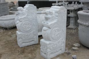 Archaize stone carving MenDun/Archaize sculpture/Archaize white marble sculpture - MD477