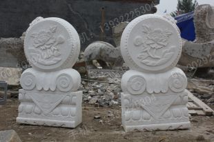 Archaize stone carving MenDun/Archaize sculpture/Archaize white marble sculpture - MD480