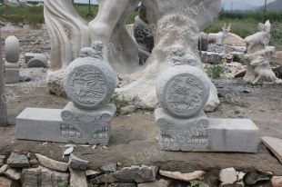 Archaize stone carving MenDun/Archaize sculpture/Archaize white marble sculpture - MD489
