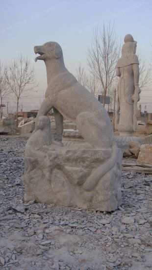 animal sculpture, stone animal sculpture, marble animal sculpture DW189