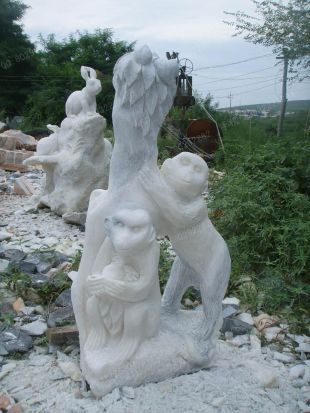 animal sculpture, stone animal sculpture, marble animal sculpture DW194