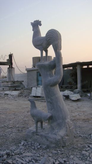 animal sculpture, stone animal sculpture, marble animal sculpture DW203