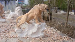 animal sculpture, stone animal sculpture, marble animal sculpture DW208