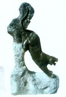 animal sculpture, stone animal sculpture, marble animal sculpture DW211