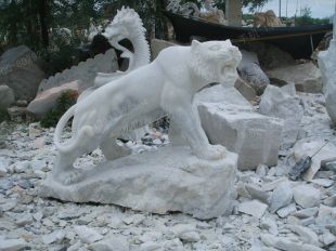 animal sculpture, stone animal sculpture, marble animal sculpture DW212