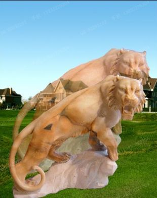 animal sculpture, stone animal sculpture, marble animal sculpture DW214