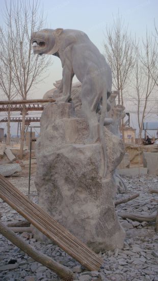 animal sculpture, stone animal sculpture, marble animal sculpture DW218