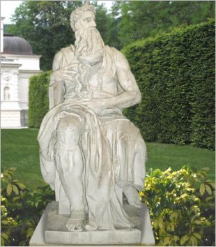 European statue, stone carving statue, white marble statue, stone statue, marble statue, European sculpture, sculpture statue - ST007