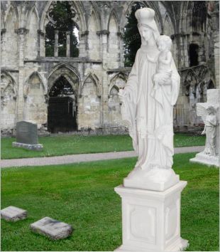 European statue, stone carving statue, white marble statue, stone statue, marble statue, European sculpture, sculpture statue - ST012