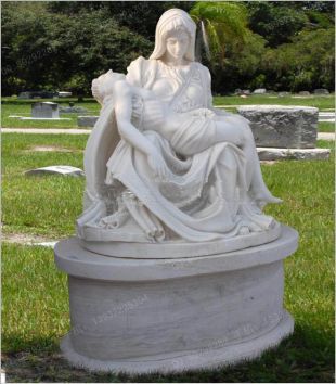 European statue, stone carving statue, white marble statue, stone statue, marble statue, European sculpture, sculpture statue - ST010