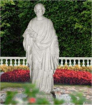 European statue, stone carving statue, white marble statue, stone statue, marble statue, European sculpture, sculpture statue - ST014