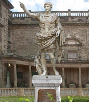 European statue, stone carving statue, white marble statue, stone statue, marble statue, European sculpture, sculpture statue - ST034