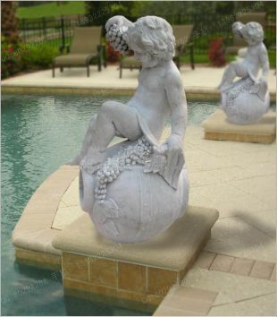 European statue, stone carving statue, white marble statue,children's statue, child statue, marble statue, European sculpture statue --ET016