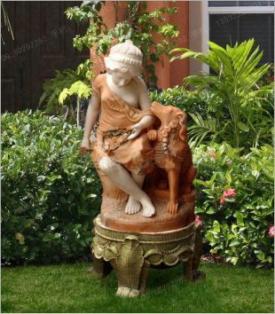 European statue, stone carving statue, white marble statue,children's statue, child statue, marble statue, European sculpture statue --ET018
