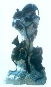 animal sculpture, stone animal sculpture, marble animal sculpture DW222