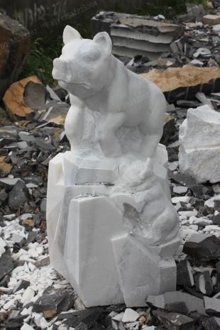animal sculpture, stone animal sculpture, marble animal sculpture DW227