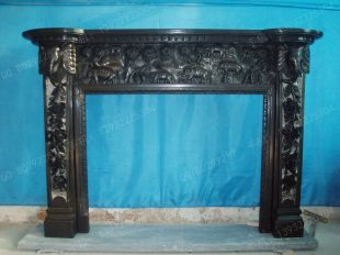 Stone mantel,european fireplace,marble fireplace,marble mantel -BL930