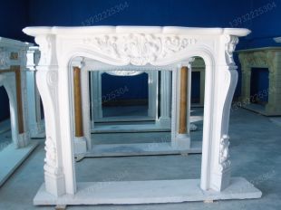 Stone mantel,european fireplace,marble fireplace,marble mantel -BL936