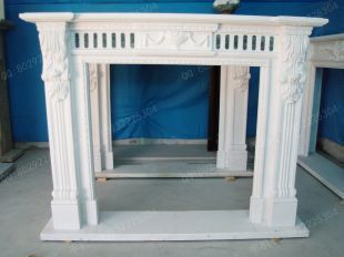 Stone mantel,european fireplace,marble fireplace,marble mantel -BL938