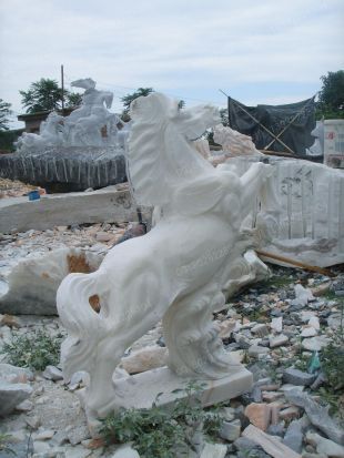 animal sculpture, stone animal sculpture, marble animal sculpture DW238