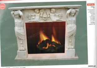 Stone mantel,european fireplace,marble fireplace,marble mantel -BL950