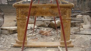 Stone mantel,european fireplace,marble fireplace,marble mantel -BL1070