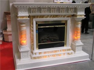 Stone mantel,european fireplace,marble fireplace,marble mantel -BL1074