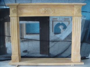 Stone mantel,european fireplace,marble fireplace,marble mantel -BL1076