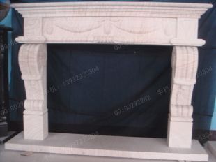 Stone mantel,european fireplace,marble fireplace,marble mantel -BL1077