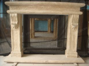 Stone mantel,european fireplace,marble fireplace,marble mantel -BL1080