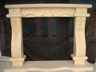 Stone mantel,european fireplace,marble fireplace,marble mantel -BL1081