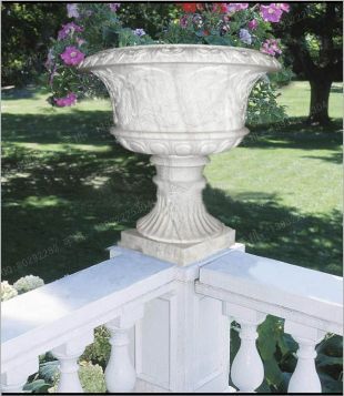 European flowerpot, stone flowerpot, landscape flowerpot, flowerpot pictures, white marble flowerpot, sandstone flowerpot, granite flowerpot, European stone carving flowerpot -- HP007