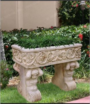 European flowerpot, stone flowerpot, landscape flowerpot, flowerpot pictures, white marble flowerpot, sandstone flowerpot, granite flowerpot, European stone carving flowerpot -- HP024