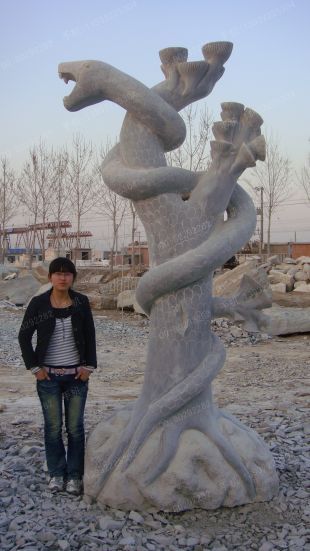 animal sculpture, stone animal sculpture, marble animal sculpture DW250