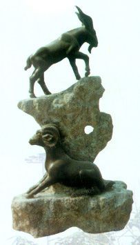 animal sculpture, stone animal sculpture, marble animal sculpture DW264