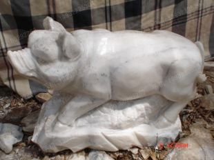 animal sculpture, stone animal sculpture, marble animal sculpture DW273