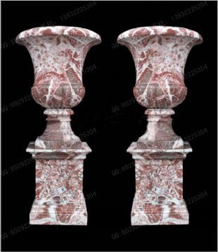 European flowerpot, stone flowerpot, landscape flowerpot, flowerpot pictures, white marble flowerpot, sandstone flowerpot, granite flowerpot, European stone carving flowerpot -- HP069
