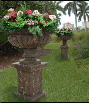 European flowerpot, stone flowerpot, landscape flowerpot, flowerpot pictures, white marble flowerpot, sandstone flowerpot, granite flowerpot, European stone carving flowerpot -- HP099