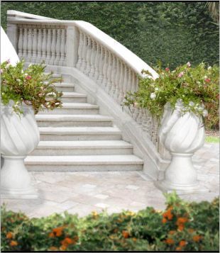 European flowerpot, stone flowerpot, landscape flowerpot, flowerpot pictures, white marble flowerpot, sandstone flowerpot, granite flowerpot, European stone carving flowerpot -- HP097