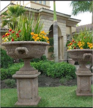 European flowerpot, stone flowerpot, landscape flowerpot, flowerpot pictures, white marble flowerpot, sandstone flowerpot, granite flowerpot, European stone carving flowerpot -- HP109