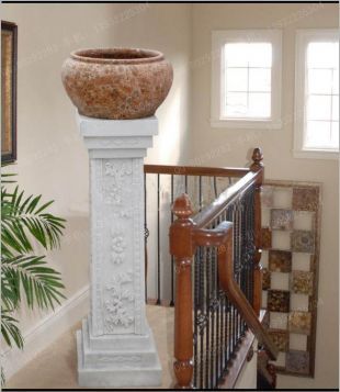 European flowerpot, stone flowerpot, landscape flowerpot, flowerpot pictures, white marble flowerpot, sandstone flowerpot, granite flowerpot, European stone carving flowerpot -- HP118