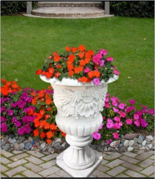 European flowerpot, stone flowerpot, landscape flowerpot, flowerpot pictures, white marble flowerpot, sandstone flowerpot, granite flowerpot, European stone carving flowerpot -- HP130