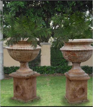 European flowerpot, stone flowerpot, landscape flowerpot, flowerpot pictures, white marble flowerpot, sandstone flowerpot, granite flowerpot, European stone carving flowerpot -- HP138