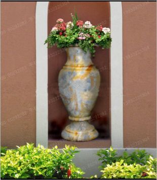 欧式花盆,石雕花盆,景观花盆,花盆图片,汉白玉花盆,砂岩花盆,花岗岩花盆,欧式石雕花盆 -- HP164