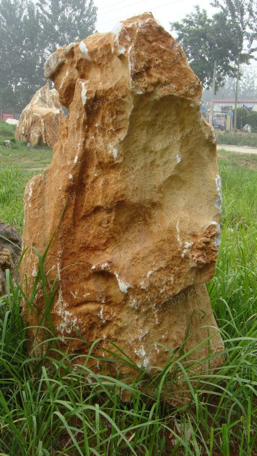 White Landscape stone, natural stone- JG021