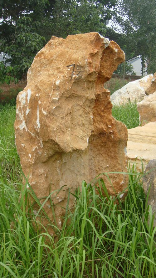 White Landscape stone, natural stone- JG022